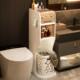 28cm slot storage cabinet drawer type balcony gap multi-layer bathroom narrow storage cabinet storage rack dirty laundry basket