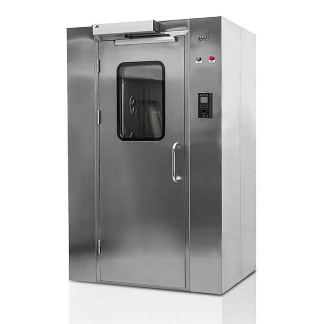 Air shower room single person single blowing workshop equipment air shower channel air shower door intelligent air shower room full stainless steel air shower room