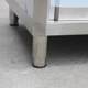 Stainless steel workbench kitchen sliding door two-story operating table load table household commercial storage cabinet