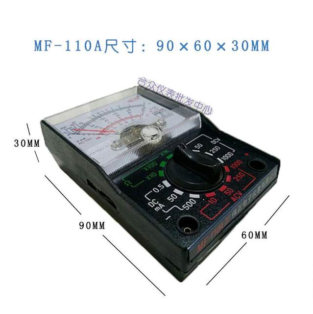 New pocket pointer multimeter for home use, mini, simple, 360a type of electric meter, mechanical meter, free shipping