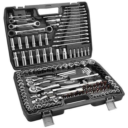 Sleeve wrench repair combination auto repair parts auto repair multi-function hardware toolbox set