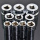 Japanese printing-free MUJIEYG Dafei sleeve head German quality hardware tool 12.5mm hexagonal sleeve