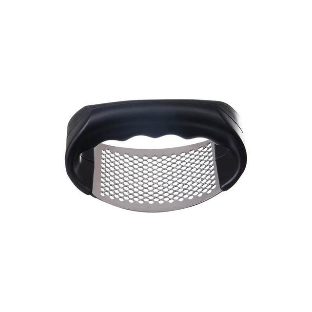 Manual garlic pressing machine stainless steel ring garlic garlic paste artifact pounding garlic scoop household kitchen minced garlic tool