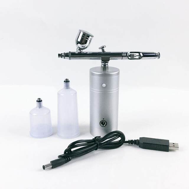 Model Electric Charging Gundam Coloring Tool Handheld Mini Paint Pump Portable Turtle Pump Air Pump Air Pump Brush Set