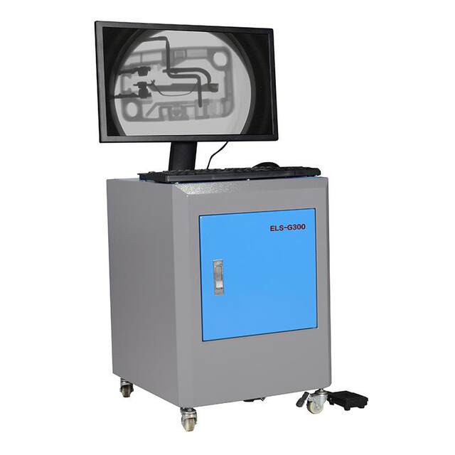 High precision ELS-G300 degree box type industrial x-ray detection machine half-body structure detection machine casting scanning x-ray