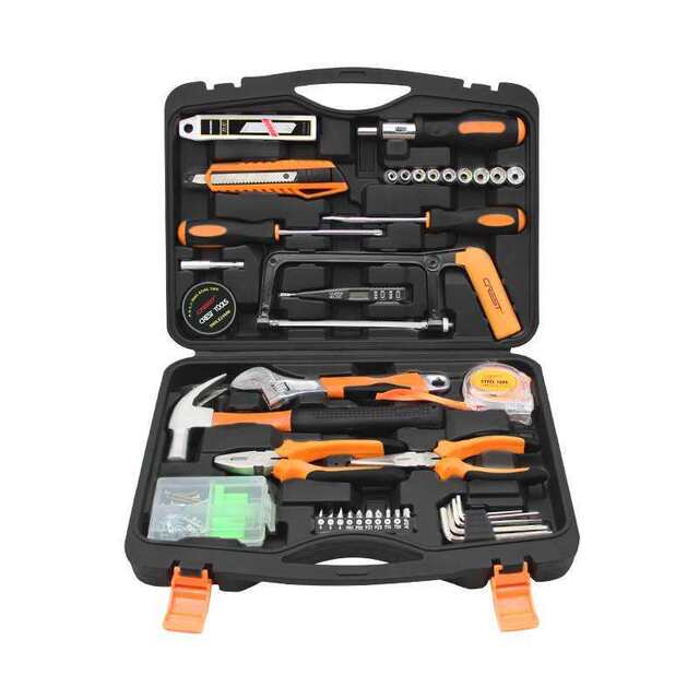 Hardware tool set electrician set home multi-function manual maintenance lithium battery drill home tool box