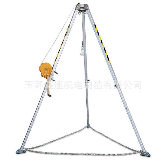 Belid 2600 lb hand-crank winch self-locking winch brake winch manual lifting tool tripod tool