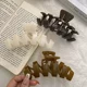 Real Otter Rabbit Hairpin Back Head Cute Plush Headgear Scratch Large Small Women's High Ponytail High-end Female