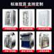 Single double hair shower room dust-free purification workshop air shower room cargo shower channel intelligent air shower room air shower room