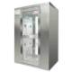 Jiangsu manufacturer 304/201 Single-person Single-blowing Double-boiled Stainless Steel Air Shower Room Aisle Cargo Shower Door Air Shower Room