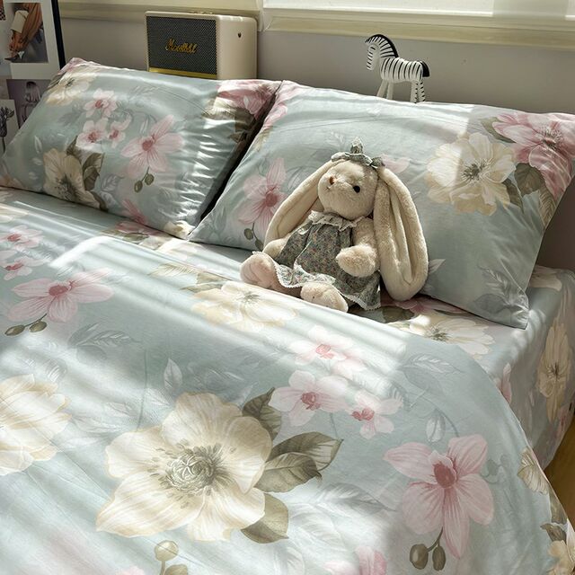 Yunxiang Huachang Pure Cotton Bedding Single 100% Cotton 2024 New Dormitory Single Bedding Can be equipped with three or four-piece sets