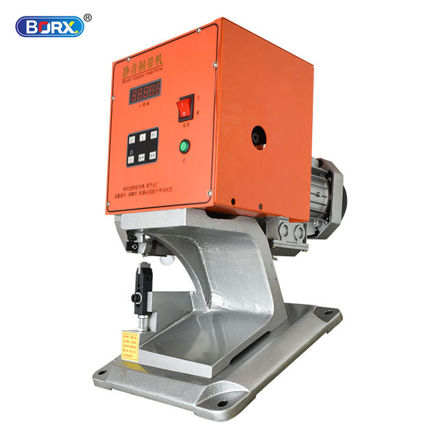 New product silent copper belt machine terminal machine 2T automatic crimping B machine headphone data wire 4T copper buckle rivet press