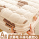 泰迪绒夹棉床笠2024新款v牛奶绒床罩套秋冬季床垫保护罩全包床单