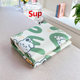 Cartoon ice silk mat three-piece set for children's summer water-washed bed sheets M people air conditioning soft mat student dormitory bed