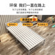 Folding bed steel a wire bed single household thick iron bed A double simple bed lunch break companion bed foldable iron frame