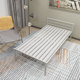 Folding bed steel a wire bed single household thick iron bed A double simple bed lunch break companion bed foldable iron frame