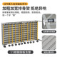Folding bed steel a wire bed single household thick iron bed A double simple bed lunch break companion bed foldable iron frame