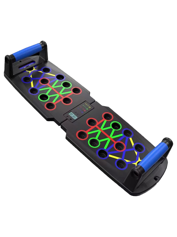 Multifunktionales Push-Up-Board, zusätzlicher Trainingsständer, Körperübung, Bauch- und Brustmuskel-Fitnessgeräte, Zählen_voghion.com