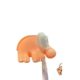 Hand suction cup storage rack American fun creative wire management device small foot bathroom ornament rack cute