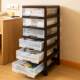 Office surface ZPL installation storage cabinet drawer multi-layer rack sorting table box plastic low household storage free