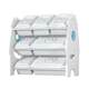 Children's toy storage rack with cover finishing box large capacity newborn baby storage artifact multi-layer