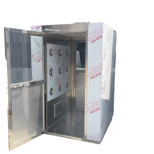 Double door cargo shower room, personnel air shower room equipment, cargo air shower channel manufacturer, professional installation