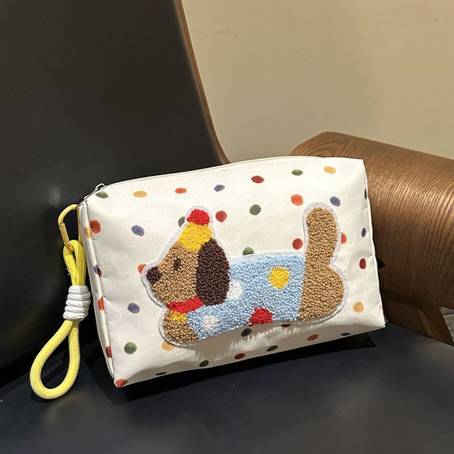Makeup bag large capacity women's portable 2025 new skin care products storage travel toiletries bag cosmetic bag