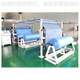Spinning hot cloth rolling composite machine Filtration material non-woven fabric non-fabric composite machine Non-woven thermal protective clothing hot pressing composite