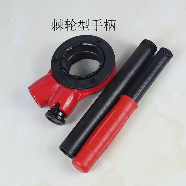 Manual wire sleeve pipe twisted plate galvanized steel pipe iron pipe plastic pipe dental machine wire sleeve pipe tool 6 minutes set