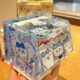 Chiikcawa jiikawa acrylic storage box cute candy box flip desktop storage box dustproof swing