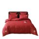 Chinese simple wedding four-piece set big red sheet quilt cover wedding bedding wedding quilt