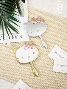 Cute Kt Cat Souvenir, Bridesmaid Makeup Mirror, High-End Practical Item, Small Gift, Wedding Return Gift, Small Object