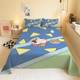 Children's cute crayon Shin-shirt series printed sheets dormitory single bedding can be customized bed sheets