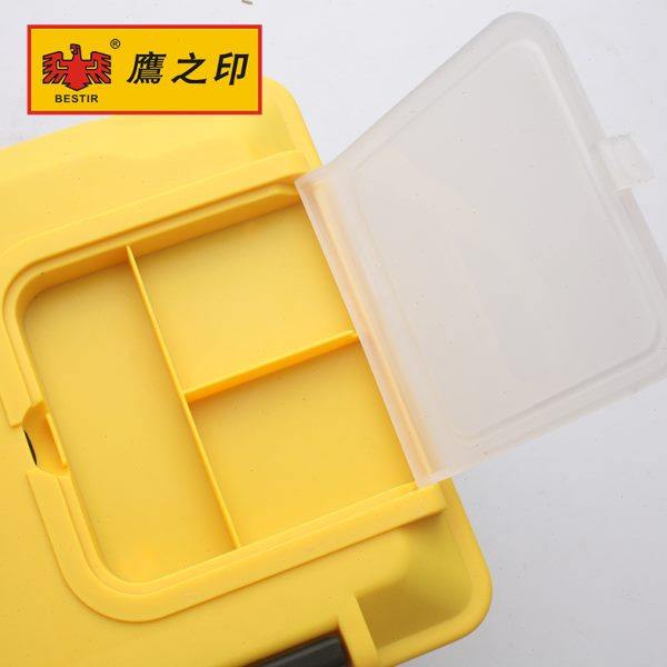 Eagle Seal Home Hardware Toolbox Large lift-type plastic storage box Medium multi-functional vehicle toolbox