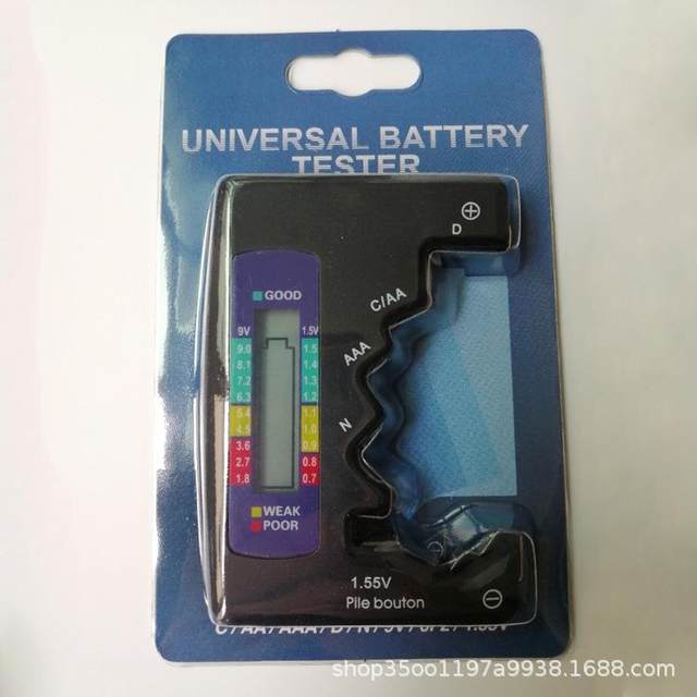 BT886 Digital Battery Tester Battery Voltage Detector Dry Battery Voltage Measurement