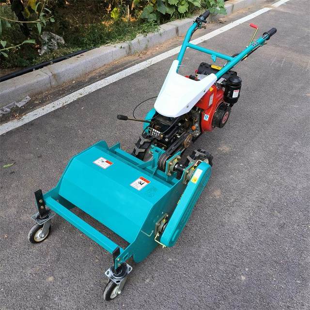 Gasoline diesel weed weed killer, self-propelled manganese steel knife crusher, tall grass coarse grass large horsepower crusher
