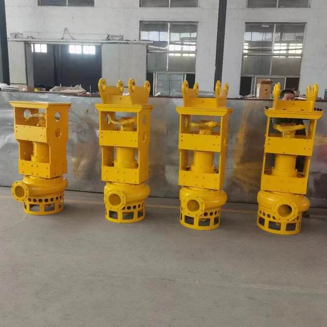 River mud cleaning pump hydraulic wear-resistant sand discharge pump large particle excavator wear-resistant mud pump