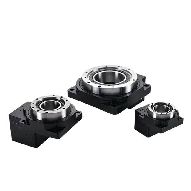 Taiwan Precision servo rotating platform Stepping hollow rotating indexing disk Hollow rotating platform factory spot