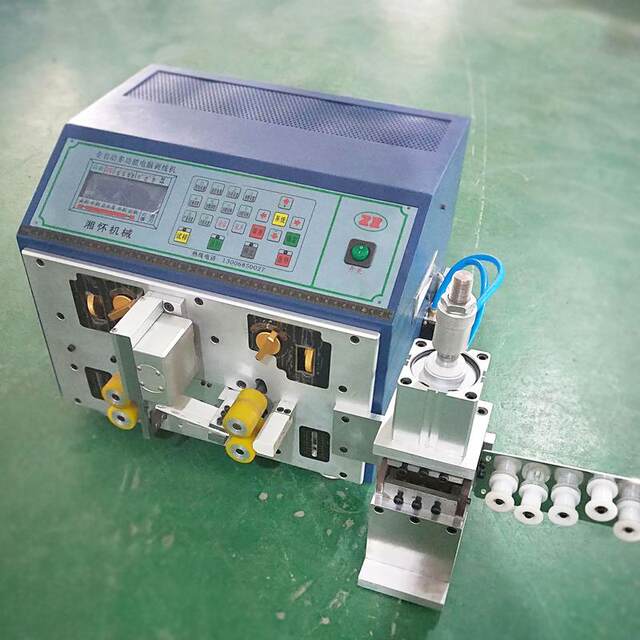 Source manufacturer direct supply new cable stripping machine for cable computer cable cutting forking machine