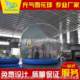 Inflatable snowflake ball Christmas decoration supplies Outdoor layout scene inflatable tent transparent dreamy crystal ball