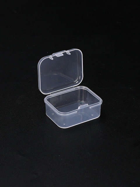 Storage box transparent plastic with lid box multi-functional debris portable mini box small parts screw storage