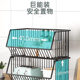 Storage rack floor-standing multi-layer storage basket basket can be placed in the kitchen and the bathroom vegetable cart