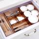 Household kitchen free combination drawer storage box partition box tableware storage grid partition partition sorting box