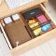 Household kitchen free combination drawer storage box partition box tableware storage grid partition partition sorting box