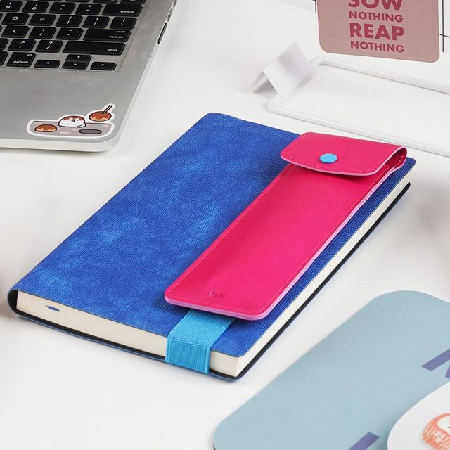 Strap pencil bags as soon as possible creative portable stationery storage pencil bags notebook diary accessories pen insert bags