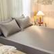Summer ice silk bed cover cool mattress air conditioning rattan mattress sheet three-piece set can be washed and breathable for both winter and summer