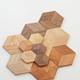 Black walnut solid wood thermal insulation coatings, anti-scalding water cups, tea cups, pot holders, pots, meal plates, pot cushion pads