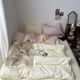 Preferred ufu polka dots I four-piece set of bedding wash quilt cover quilt cover P1.8 bed singles for three.