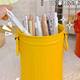 American iron pen holder student desktop iron barrel female office capacity cute pencil storage box