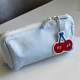 The same dark night soft fufu pencil bag with small red book is simple and dirty ins high-value large-capacity stationery storage bag